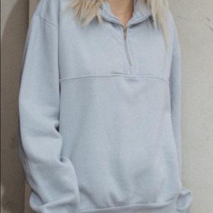 Brandy Melville missy blue Sweatshirt